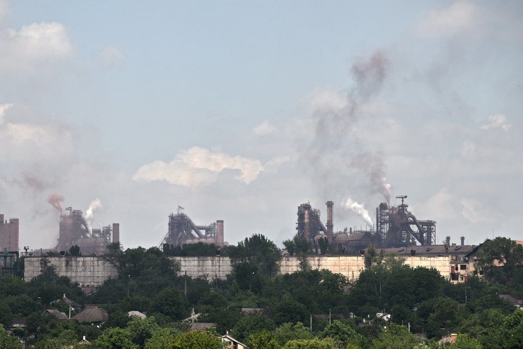 Air pollution in industrial cities of Ukraine