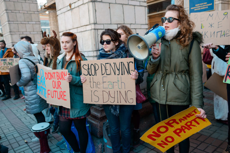 “There is no Planet B” - Ukrainian youth organised a climate strike