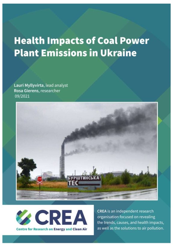 Health Impacts of Coal Power Plant Emissions in Ukraine