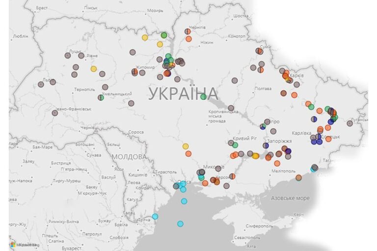 Potential environmental impacts caused by russian aggression in Ukraine [Interactive map]