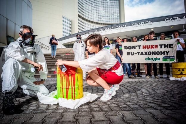 European Parliament shall stop nuclear and gas in EU Taxonomy European Parliament shall stop nuclear and gas in EU Taxonomy